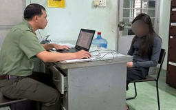Cảnh cáo một phụ nữ đăng tin sai sự thật về mưa lũ