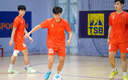 Đội tuyển futsal Việt Nam không gặp áp lực trước SEA Games
