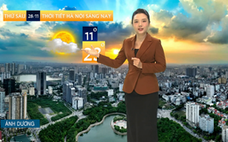 Dự báo thời tiết trưa | 28/11/2025