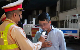 Xử lý gần 2.500 tái xế vi phạm cồn trong một ngày