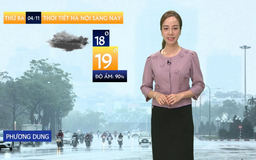 Dự báo thời tiết sáng | 04/11/2025