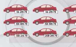Đấu giá loạt biển số trùng năm sinh 1979