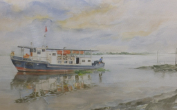 Ký ức biển trong từng nét cọ