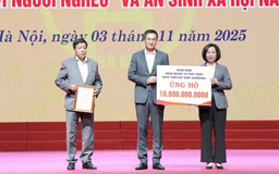 Hà Nội tiếp nhận hơn 93 tỷ ủng hộ người nghèo