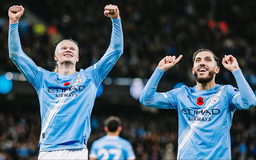 Manchester City vươn lên đứng nhì bảng giải Ngoại hạng Anh