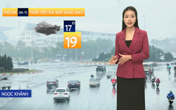 Dự báo thời tiết trưa | 04/11/2025