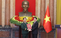Chủ nhiệm Tổng Cục Chính trị Nguyễn Trọng Nghĩa được phong quân hàm Đại tướng