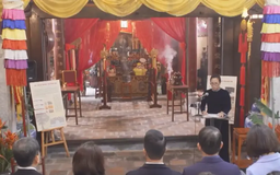 Dâng hương kỷ niệm ngày hóa Đức Đại vương Trần Lựu