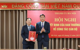 Thành ủy Hà Nội công bố quyết định về nhân sự
