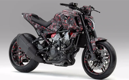 Mẫu mô tô mang động cơ siêu nạp – Honda V3R 900 E