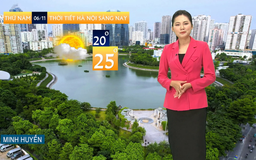 Dự báo thời tiết trưa | 06/11/2025