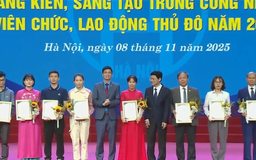 Hà Nội tôn vinh thợ giỏi, biểu dương sáng kiến tiêu biểu
