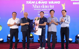 Khởi tranh giải golf ‘Tấm lòng vàng Nhà đầu tư 2025’