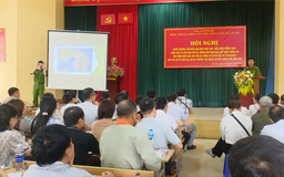 Khai báo, cập nhật dữ liệu quốc gia về PCCC