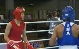SEA Games 33: Võ sĩ Linh Chi vào vòng sau