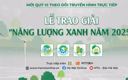 Lễ trao giải Năng lượng xanh TP. Hà Nội năm 2025