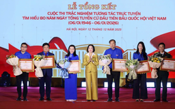 Tổng kết Cuộc thi 80 năm Ngày Tổng tuyển cử đầu tiên