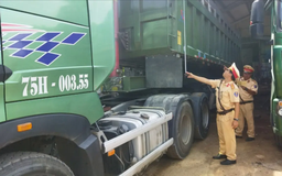 Quyết tâm xử lý triệt để xe quá khổ, quá tải