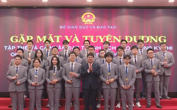 Tuyên dương 37 học sinh đoạt giải Olympic và KHKT quốc tế