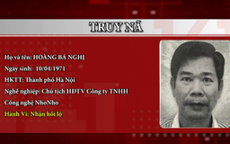 Bộ Công an truy nã đặc biệt Hoàng Bá Nghị