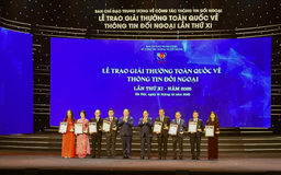 Lễ trao giải thưởng toàn quốc về thông tin đối ngoại