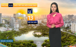 Dự báo thời tiết sáng | 15/12/2025