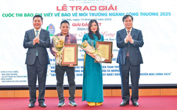 Trao giải cuộc thi viết Bảo vệ môi trường ngành Công Thương