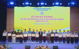 Tuyên dương học sinh, sinh viên dân tộc thiểu số tiêu biểu
