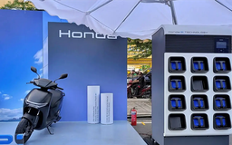 Honda sẽ triển khai tủ đổi pin xe máy điện tại Việt Nam