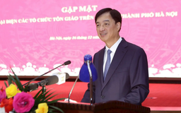 Hà Nội mong muốn các tổ chức tôn giáo đồng hành xây dựng Thủ đô