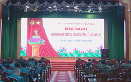 Xây dựng lực lượng vũ trang Thủ đô vững mạnh toàn diện