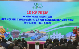 30 năm đồng hành bảo vệ môi trường đô thị, khu công nghiệp