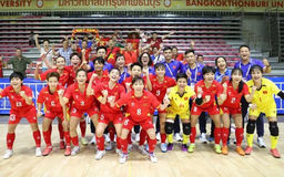 Futsal nữ Việt Nam lần đầu giành HCV SEA Games