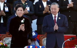 Tổng Bí thư Tô Lâm dự Lễ kỷ niệm 50 năm Quốc khánh Lào