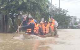 Công an các địa phương chủ động ứng phó với mưa lũ