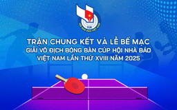 Chung kết kịch tính và Lễ bế mạc cảm xúc tại Giải Bóng bàn Cúp Hội Nhà báo Việt Nam