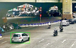 Camera AI có thể truy vết xe vi phạm trong 75 ngày