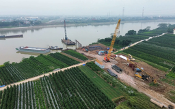 Thi công những hạng mục đầu tiên cầu Mễ Sở