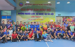 Sân chơi bóng bàn kết nối cộng đồng người xứ Nghệ tại Hà Nội