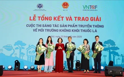 Trao giải cuộc thi truyền thông về môi trường không khói thuốc