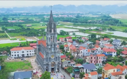 Chuẩn bị lễ Giáng sinh ở Giáo xứ Giang Soi