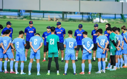 U23 Việt Nam tập luyện trở lại sau tấm HCV SEA Games