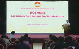 Đổi mới tư duy, phương thức trong tuyên giáo, dân vận