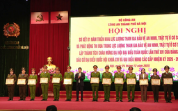 Phát động phong trào thi đua trong lực lượng ANTT cơ sở