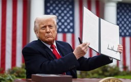 'Canh bạc' thuế quan của ông Trump trong năm 2025