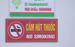 Cấm hút thuốc lá hoàn toàn tại các cơ sở y tế