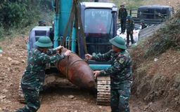 Phú Thọ hủy nổ thành công quả bom 300kg