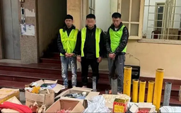 Khởi tố 3 thanh niên sản xuất pháo nổ