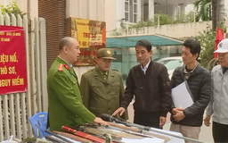 Phường Văn Miếu-Quốc Tử Giám triển khai thu hồi vũ khí, vật liệu nổ