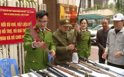 Công an phường ngăn chặn vũ khí, vật liệu nổ cuối năm